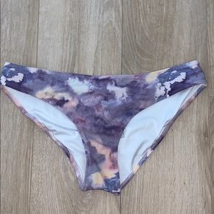 VS PINK ruched cheeky bikini bottom